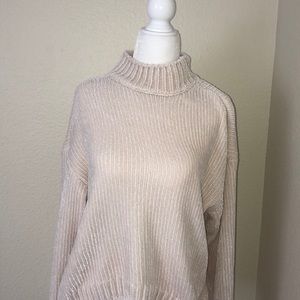 Sanctuary Chenille mock neck sweater